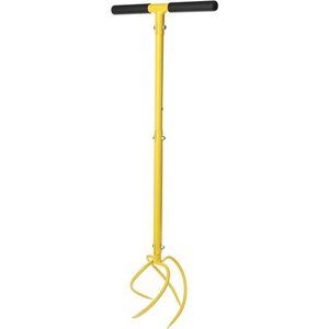 Height Adjustable Hand Tiller Garden Claw Twist Tiller Cultivator Tiller